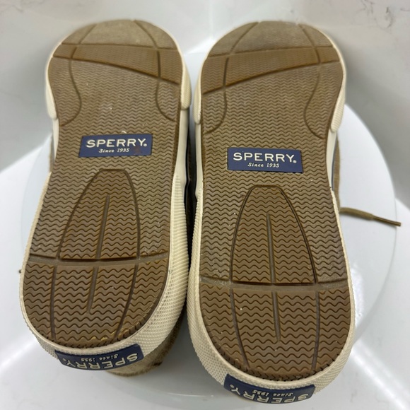 Sperry Halyard CVO Men’s Sneakers – Tan Hemp Canvas – Size 10.5 main image 10